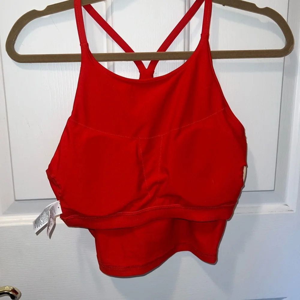 Old Navy longline racerback sports bra power soft NWOT - Picture 6 of 8